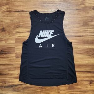 Nike Air Black Dri-Fit Basketball Jersey Tank Top Size Small